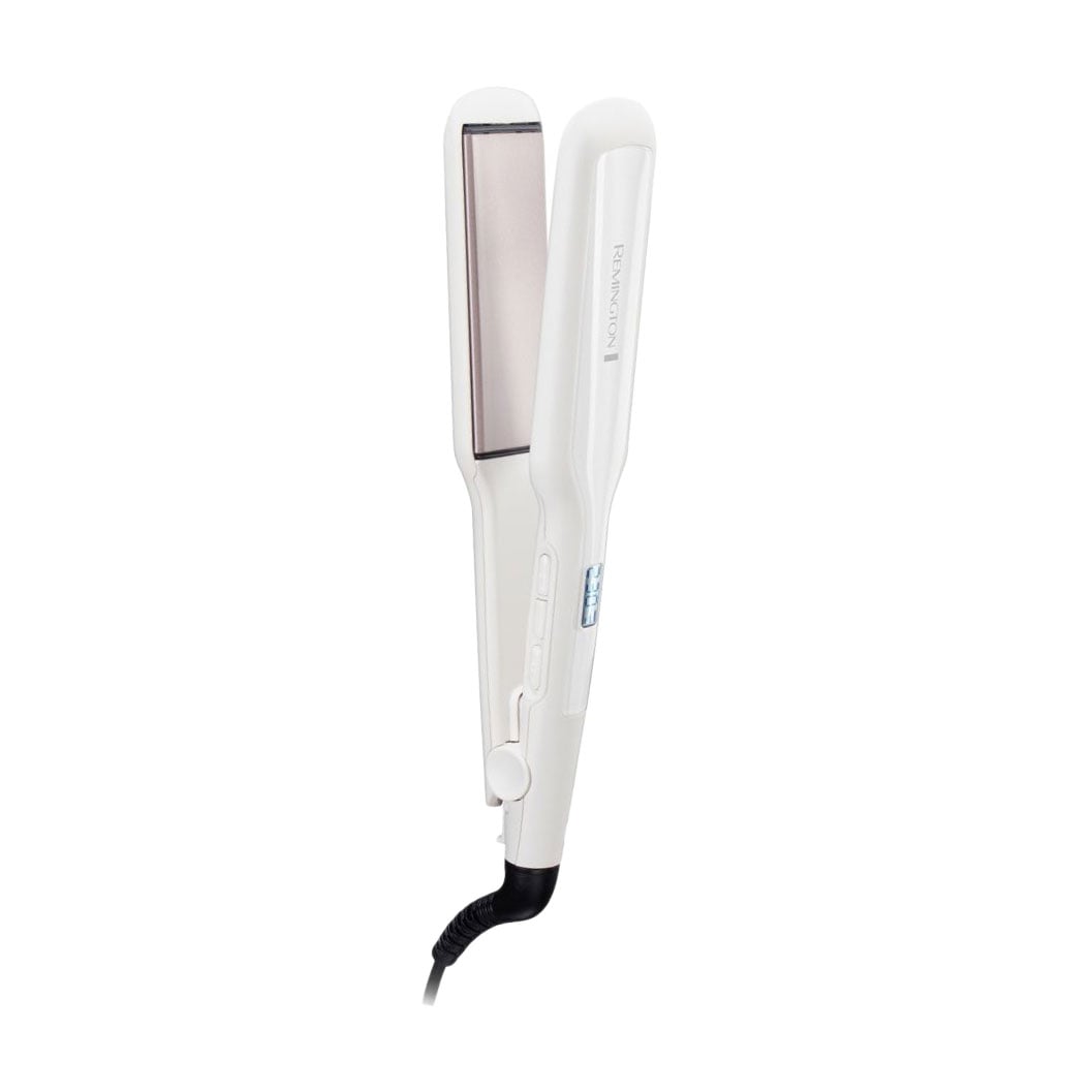 Вирівнювач для волосся Remington Pro-Ceramic Extra з чохлом та дисплеєм, білий (S5527)